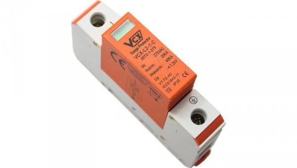 Ogranicznik przepięć Typ T2 1P 20-50kA 1,2kV