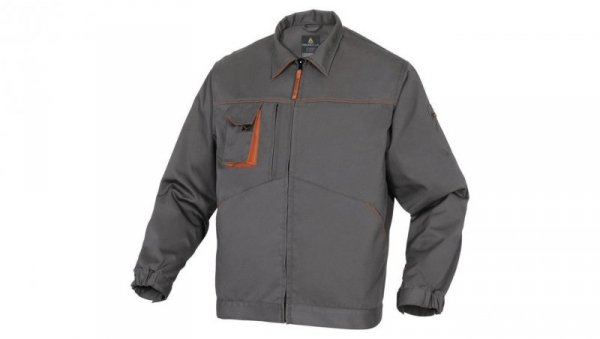 Bluza Robocza z poliestru i bawełny kolor szaro-pomarańczowy rozmiar XL M2VE2GRXG