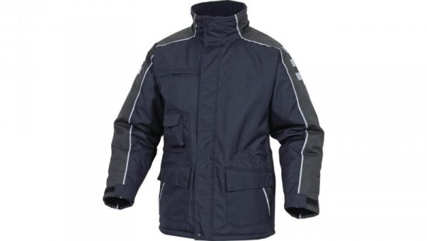 Kurtka ocieplana z poliestru Oxford powlekanego Pu kolor granatowy rozmiar 3XL NORDLBM3X