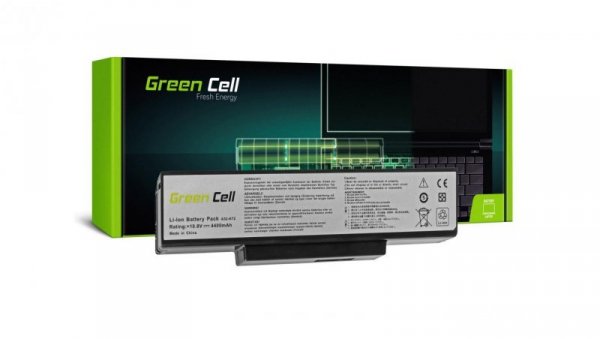 Bateria Green Cell A32-K72 A32-N71 do Asus K72 K72J K72F K73SV N71 N71J N73SV X73S