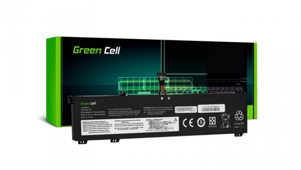 Bateria Green Cell L19C4PC1 L19M4PC1 do Lenovo Legion 5 5-15ARH05 5-15ARH05H 5-15IMH05 5-15IMH05H 5P-15ARH05H 5P-15IMH05H