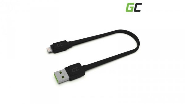 Kabel Green Cell GCmatte USB - Lightning 25cm do iPhone, iPad, iPod, szybkie ładowanie