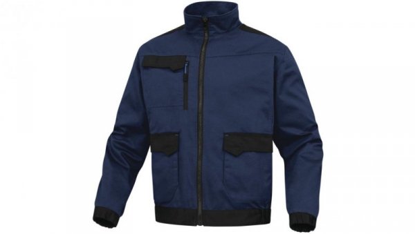 Bluza robocza Mach2 z poliestru i bawełny granatowo niebieskie S M2VE3 M2VE3BMPT