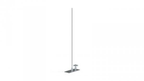 Maszt odgromowy z podstawą metalową 4000mm 16mm aluminium 43.4/M AL /94384009/