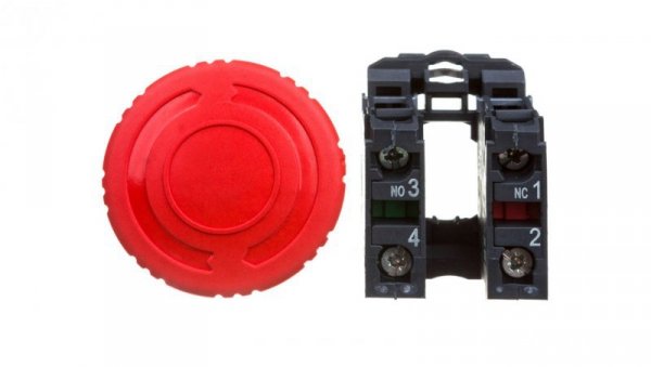 Przycisk bezpieczeństwa 22mm 1Z 1R IP66 przez obrót XB5AS8445