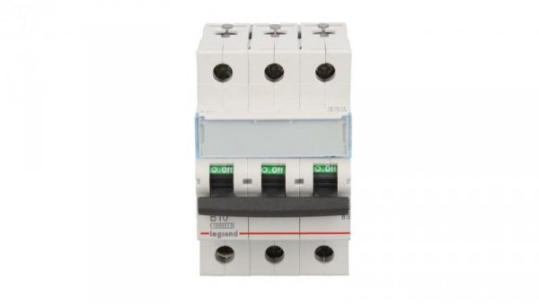 Wyłącznik nadprądowy 3P B 10A 10kA AC S313 TX3 404124