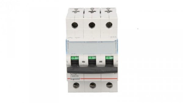 Wyłącznik nadprądowy 3P C 10A 6kA AC S303 TX3 403543