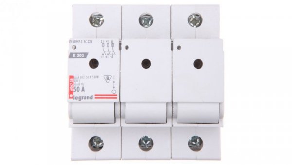 Rozłącznik bezpiecznikowy 3P 50A D02 R303 606708
