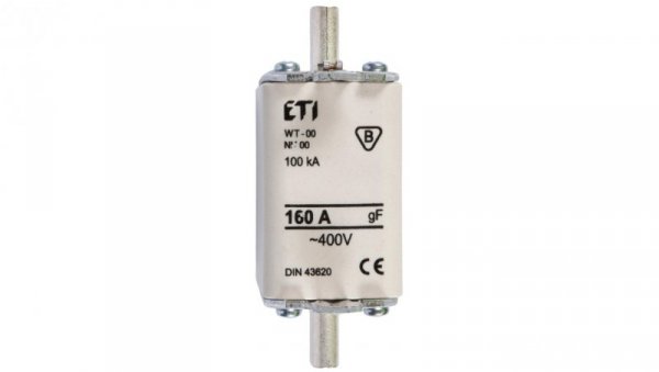 Wkładka bezpiecznikowa NH00 160A gF 400V 004119104