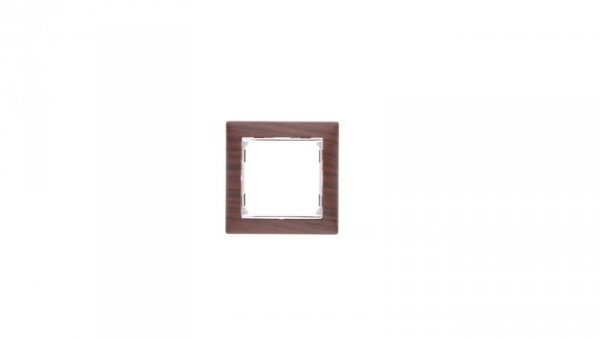 VALENA Ramka pojedyncza wenge/srebro 770371