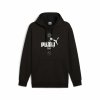 Bluza z kapturem Męska Puma Puma Power Graphic Czarny
