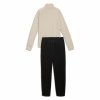 Dres Damski Puma Classic Tricot Suit Op Beżowy