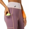 Legginsy Sportowe Damskie Asics Różowy
