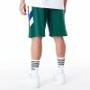 Szorty sportowe New Era NBA Milwaukee Bucks Kolor Zielony