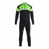 Dres Dziecięcy Joma Sport Danubio III Czarny Kolor Zielony 2 Części