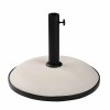 Marbueno Podstawa Parasola Okrągła Cement 45x36 cm 20KG Biały Ogród, Basen 10451