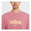 T-shirt damski z długim rękawem Nike Crew Różowy
