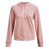 Bluza z kapturem Damska Under Armour Rival Terry Różowy