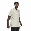 Koszulka z krótkim rękawem Męska Adidas Essentials Feelcomfy Biały
