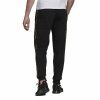 Długie Spodnie Dresowe Adidas Essentials Camo Print Czarny Mężczyzna