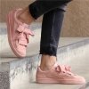 Obuwie Sportowe Damskie Puma Suede Heart Ep Żółty
