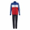 Dres Dziecięcy Adidas Essentials Czerwony Niebieski
