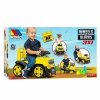 rower trójkołowy Moltó 3x1 Wheels & Blocks Żółty 89 cm 10 Części