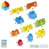 zestaw do budowania Color Block Basic 80 Części (4 Sztuk)
