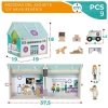 Playset Woomax Weterynarz 9 Części 4 Sztuk 19 x 18 x 19 cm