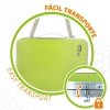 Składany stolik Aktive Pistacjowy 60 x 25 x 40 cm (4 Sztuk)