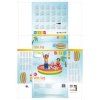 Dmuchany Fotel dla Dzieci Intex Sunset Fiszbiny 275 L 147 x 33 x 147 cm (6 Sztuk)