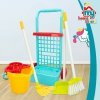 Wózek do Sprzątania z Akcesoriami Colorbaby My Home 30,5 x 55,5 x 19,5 cm (4 Sztuk)