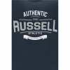 Koszulka z krótkim rękawem Męska Russell Athletic Ara Ciemnoniebieski