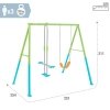 Huśtawka Intex 44120 Fotel na biegunach 251 x 211 x 254 cm