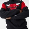 Bluza z kapturem Unisex New Era NBA Colour Insert Chicago Bulls Czarny