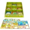 Zabawa Edukacyjna Lisciani 26 x 6 x 26 cm zwierzęta Metoda Montessori 67 Części 6 Sztuk