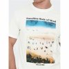 Koszulka z krótkim rękawem Męska Only & Sons Onskolton Reg Beach Biały