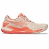 Buty damskie do tenisa Asics Gel-Resolution 9 Clay Łosoś