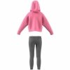 Zestaw Sportowy dla Dzieci Adidas Fleece Jasnoróżowy