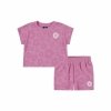 Zestaw Sportowy dla Dzieci Converse Floral Jacquard Ciemny róż