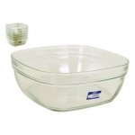 Miska do Sałatki Duralex Lys Układane w stosy 3 L 23 x 23 x 9 cm