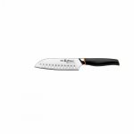 Nóż Santoku   BRA A198003 Czarny Szary Stal nierdzewna