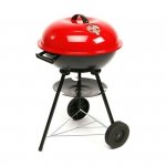 Grill 43 x 72 cm Czerwony/Czarny