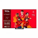 Smart TV TCL 75C745 4K Ultra HD 75 HDR QLED AMD FreeSync
