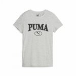 Koszulka z krótkim rękawem Puma Squad Graphicc Tlight Jasnoszary (XS)
