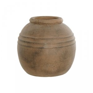 Wazon Home ESPRIT Cement Tradycyjny 32 x 32 x 30 cm