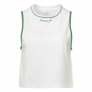 Koszulka z krótkim rękawem Męska Reebok HT6259 Biały (M)