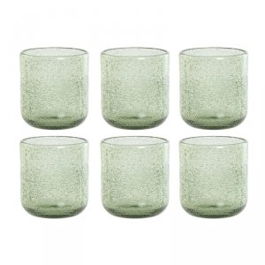 Zestaw kieliszków Home ESPRIT Kolor Zielony Szkło 320 ml (6 Sztuk)