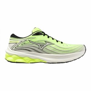 Obuwie do Biegania dla Dorosłych Mizuno Wave Skyrise 5 Cytrynowa Zieleń