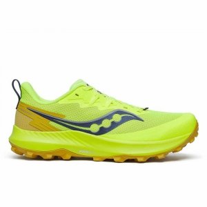 Obuwie do Biegania dla Dorosłych Saucony Peregrine 14 Żółty